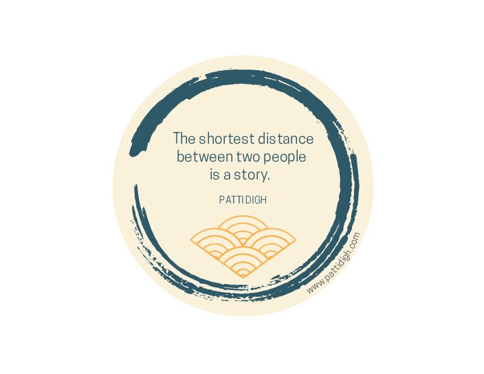 The Shortest Distance Between 2 People is a Story